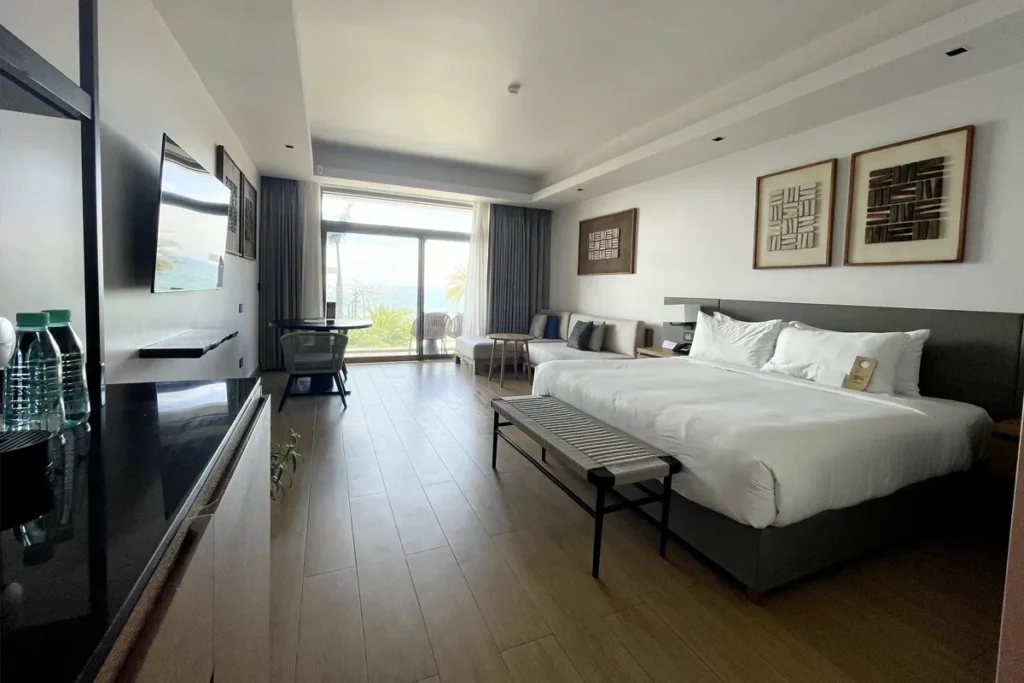 Junior suite at Crowne Plaza Fiji