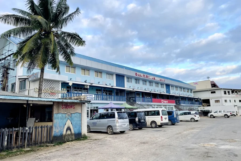 Same's Restaurant in downtown Vava'u