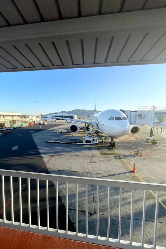 Arriving Nadi International Airport.