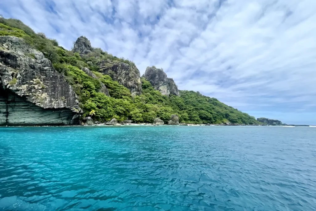 Monu Cove in Fiji.