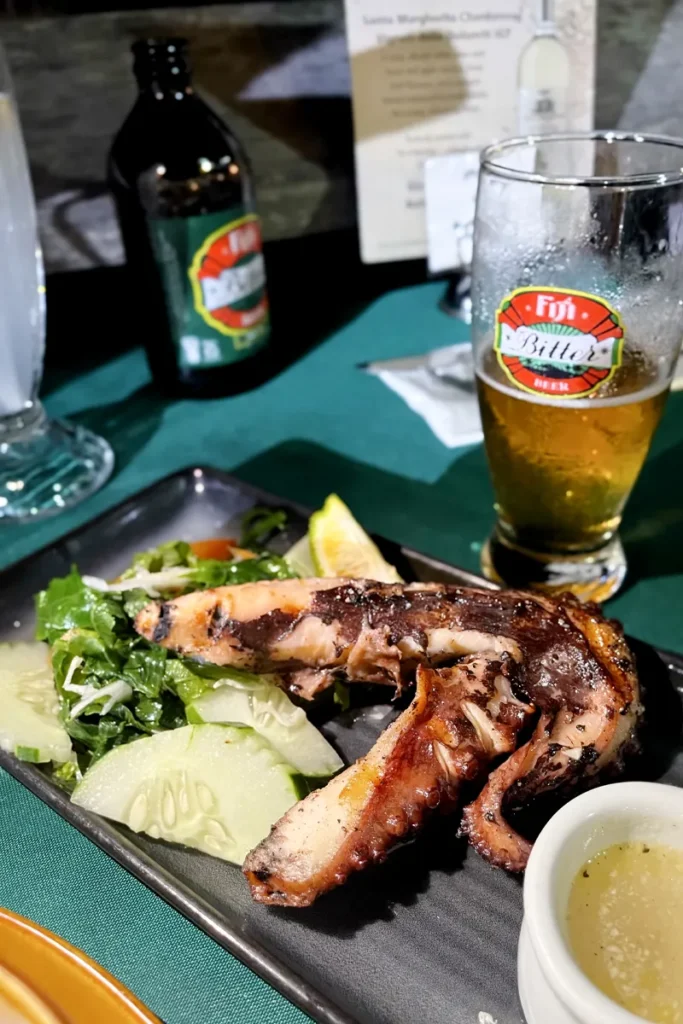 Grilled Octoput at Nadina was the best version we've had.